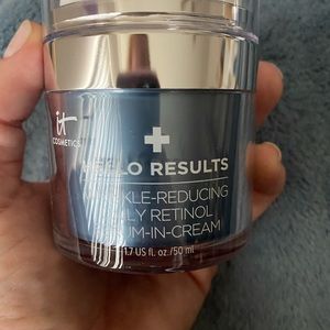 It Cosmetics Hello Results Wrinkle Retinol Cream in Oil -FULL SIZE 1.7 --NIB